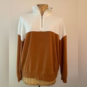 Two tone Garage Zip up